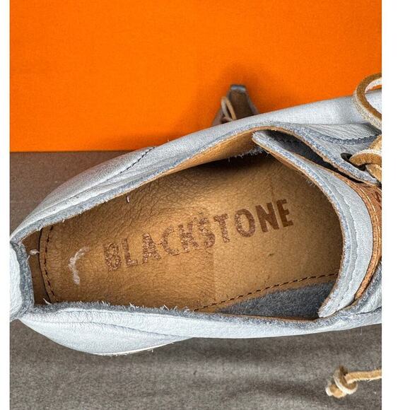 Blackstone JL21 Sky Blue Leather Sneaker Size EU 39 US‎ 9 - Picture 5 of 8